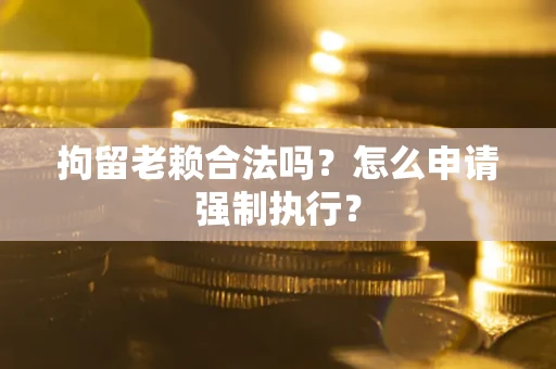 武汉拘留老赖合法吗？怎么申请强制执行？