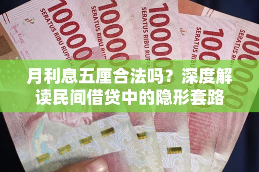 武汉月利息五厘合法吗？深度解读民间借贷中的隐形套路