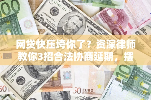 武汉网贷快压垮你了？资深律师教你3招合法协商延期，摆脱暴力催收！