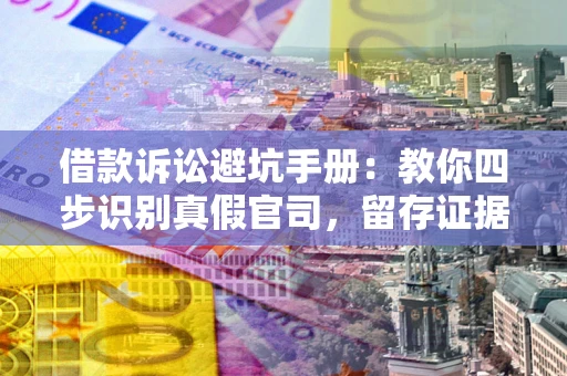 武汉借款诉讼避坑手册：教你四步识别真假官司，留存证据不踩雷