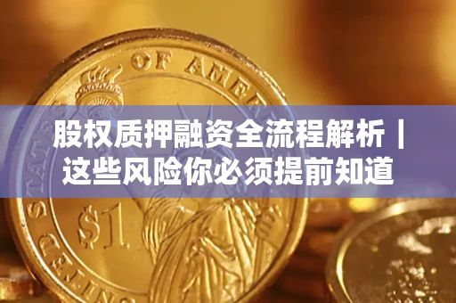 武汉股权质押融资全流程解析｜这些风险你必须提前知道