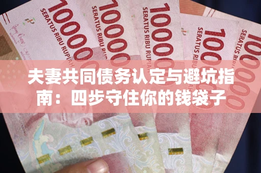 武汉夫妻共同债务认定与避坑指南：四步守住你的钱袋子