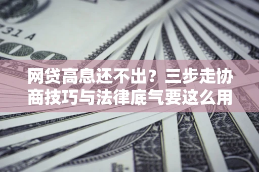 武汉网贷高息还不出？三步走协商技巧与法律底气要这么用