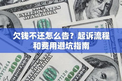 武汉欠钱不还怎么告?起诉流程和费用避坑指南 武汉欠钱不还怎么告?起诉流程和费用避坑指南